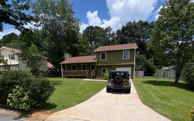 Photo of Thomas E.'s yard after getting lawn care in Burlington, NJ