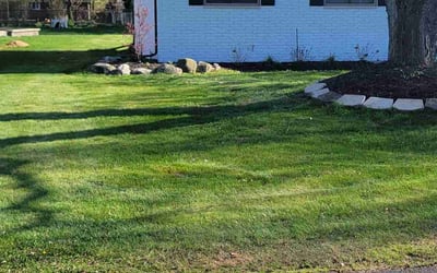 Photo of Christopher P.'s yard after getting lawn care in Port Huron, MI