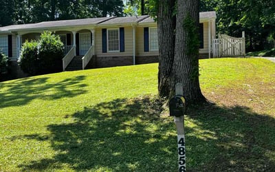 Photo of Marcus G.'s yard after getting lawn care in Fenton, MI