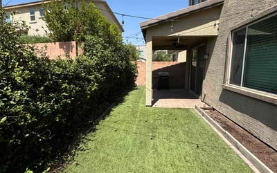 Photo of Michelle B.'s yard after getting lawn care in Stockbridge, GA