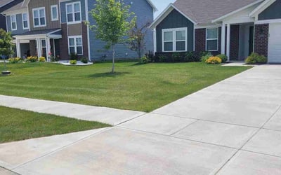 Photo of Rick J.'s yard after getting lawn care in Beech Grove, IN