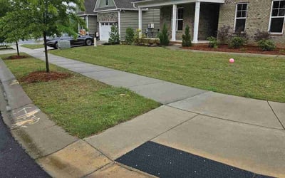 Photo of Kimberly C.'s yard after getting lawn care in Rock Hill, SC