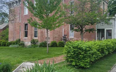 Photo of Roslyn S.'s yard after getting lawn care in Belleville, IL