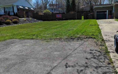 Photo of Sheila E.'s yard after getting lawn care in Orchard Park, NY