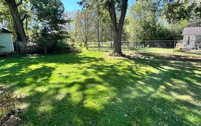 Photo of Herman G.'s yard after getting lawn care in Lake Geneva, WI