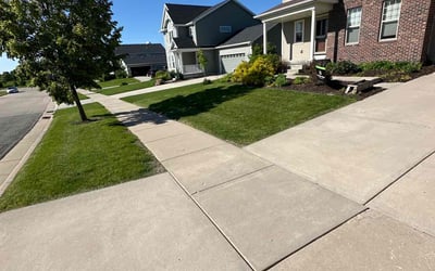 Photo of Gary C.'s yard after getting lawn care in Verona, WI
