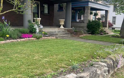 Photo of Mary T.'s yard after getting lawn care in Richwood, OH