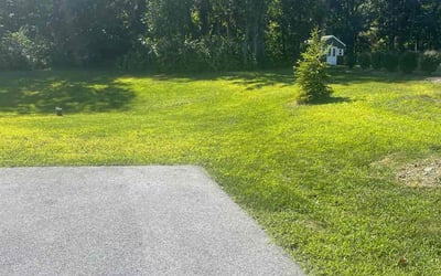 Photo of Dana F.'s yard after getting lawn care in New Cumberland, PA