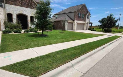 Photo of Jp P.'s yard after getting lawn care in Stanley, NC