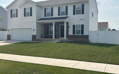 Photo of Jacob L.'s yard after getting lawn care in Merrillville, IN