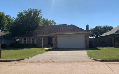 Photo of Faye M.'s yard after getting lawn care in Del City, OK