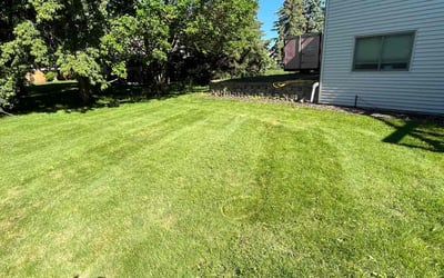 Photo of Jaclyn S.'s yard after getting lawn care in Stillwater, MN