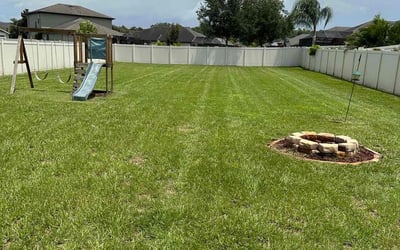Photo of Savannah C.'s yard after getting lawn care in Boca Raton, FL