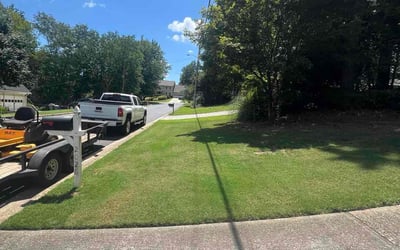 Photo of Renee C.'s yard after getting lawn care in Hudson, FL