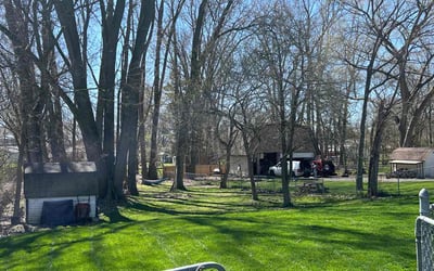 Photo of Josh M.'s yard after getting lawn care in Walled Lake, MI