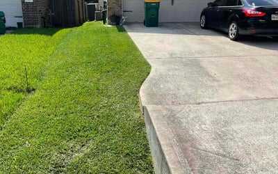 Photo of Khurram S.'s yard after getting lawn care in Bentonville, AR