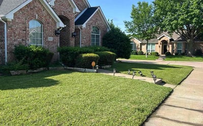 Photo of Ryan C.'s yard after getting lawn care in Williamsburg, VA