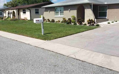 Photo of Ann-Maria C.'s yard after getting lawn care in Port Richey, FL