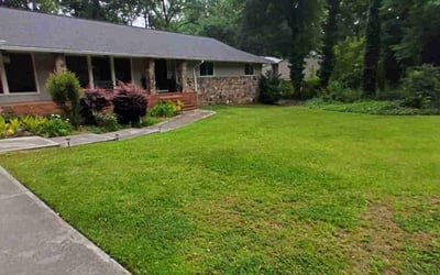 Photo of Karen S.'s yard after getting lawn care in Peachtree City, GA