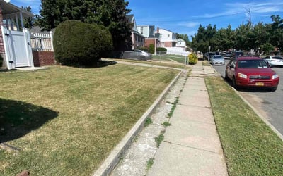 Photo of Gloria h.'s yard after getting lawn care in Elmont, NY