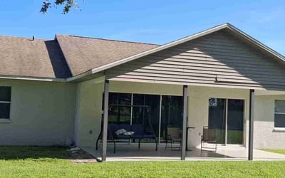 Photo of Brian V.'s yard after getting lawn care in Westland, MI