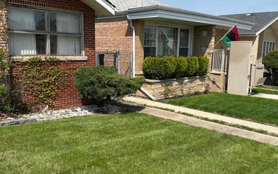 Photo of Adam W.'s yard after getting lawn care in Northbrook, IL
