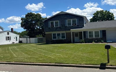 Photo of Clinton P.'s yard after getting lawn care in Coram, NY