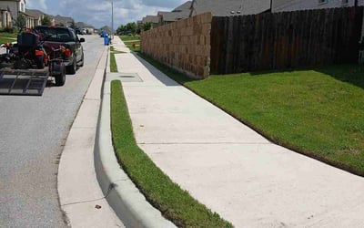 Photo of Elizabeth B.'s yard after getting lawn care in Antioch, IL
