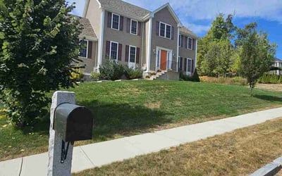 Photo of William O.'s yard after getting lawn care in Clinton, MA