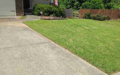 Photo of Jennifer N.'s yard after getting lawn care in Mansfield, OH