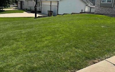 Photo of Jeff b.'s yard after getting lawn care in Johnston, IA