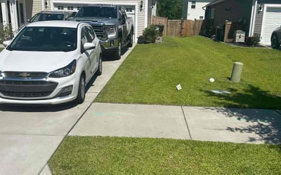 Photo of Theodore J.'s yard after getting lawn care in Johns Island, SC