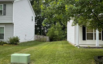 Photo of Arley W.'s yard after getting lawn care in Timberlake, NC