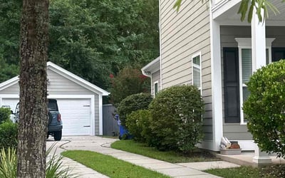 Photo of Chris R.'s yard after getting lawn care in Southport, NC