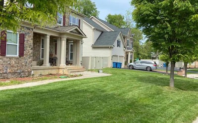 Photo of Carol T.'s yard after getting lawn care in Bensalem, PA