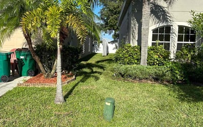 Photo of Sean N.'s yard after getting lawn care in Melbourne, FL