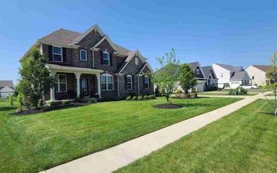 Photo of Maria C.'s yard after getting lawn care in North Ridgeville, OH