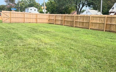 Photo of Gordon E.'s yard after getting lawn care in Staunton, VA