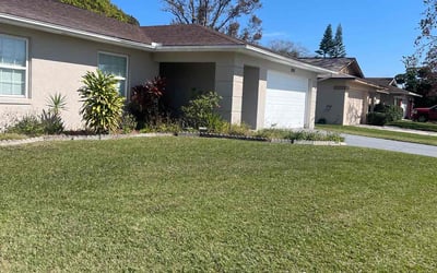 Photo of Yaroslava G.'s yard after getting lawn care in Kyle, TX