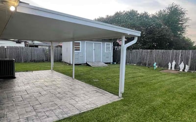 Photo of Stacey M.'s yard after getting lawn care in Moss Point, MS