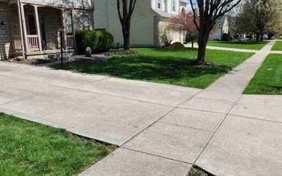Photo of William B.'s yard after getting lawn care in Canal Winchester, OH
