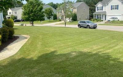 Photo of Jacqueline C.'s yard after getting lawn care in Teaneck, NJ