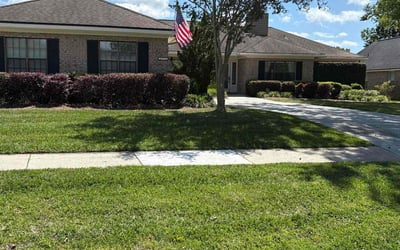 Photo of Katherine R.'s yard after getting lawn care in World Golf Village, FL