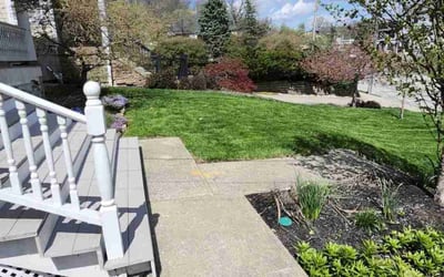 Photo of Lori J.'s yard after getting lawn care in Cincinnati, OH