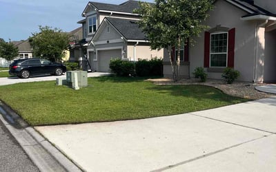 Photo of Sarah J.'s yard after getting lawn care in Saint Johns, FL