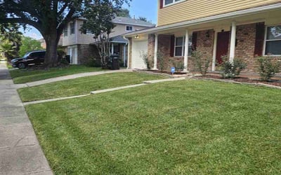 Photo of Jim n.'s yard after getting lawn care in Pearl River, LA