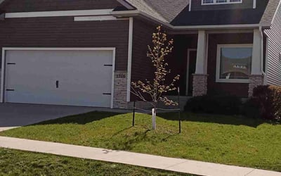 Photo of Wayne B.'s yard after getting lawn care in Des Moines, IA
