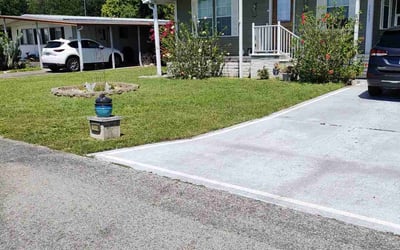 Photo of LaVon P.'s yard after getting lawn care in Waltham, MA
