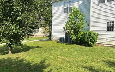 Photo of Linda N.'s yard after getting lawn care in Fishers, IN