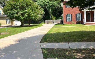 Photo of Felicia C.'s yard after getting lawn care in Harrisburg, NC